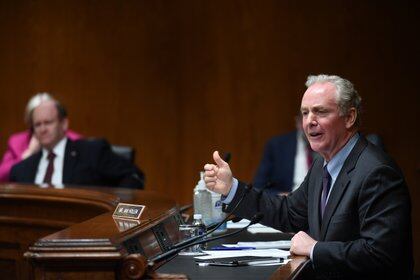 El senador Chris Van Hollen. Foto: Toni Sandys/REUTERS