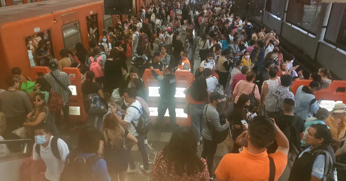 Chaos on metro line 3: partial service from La Raza to the university due to problems in Indios Verdes