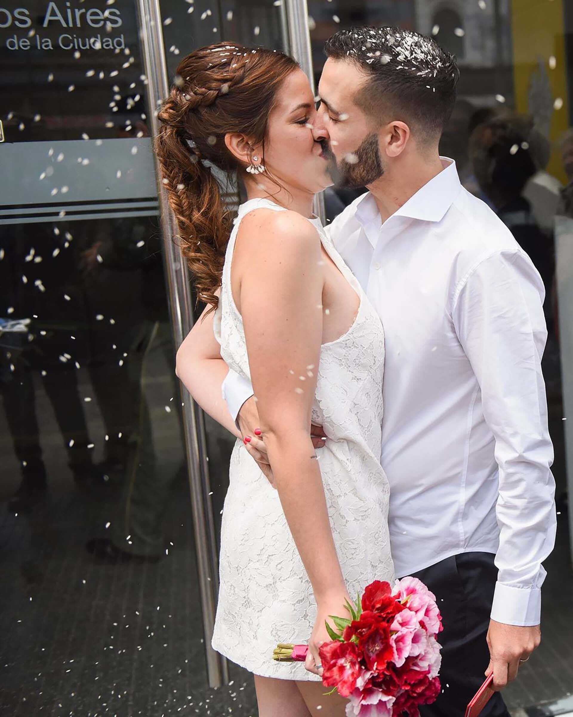 Se casaron en 2016, cuando él superó la enfermedad