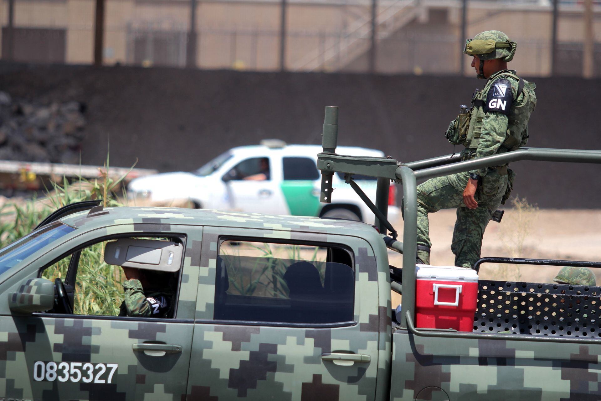 Los elementos de la Guardia Nacional apoyan a lo Policía Local en Michoacán en su lucha contra el crimen organizado (Foto: Cuartoscuro)