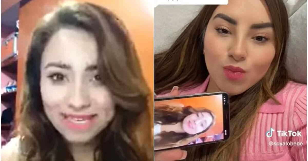 The young woman from the viral video “Make him laugh out loud” has reappeared on TikTok