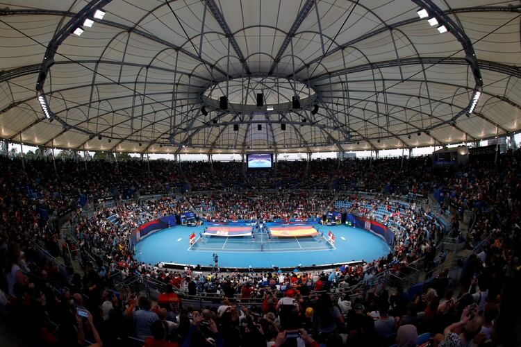 La final de la ATP Cup se disputó en Sídney, Australia (REUTERS)