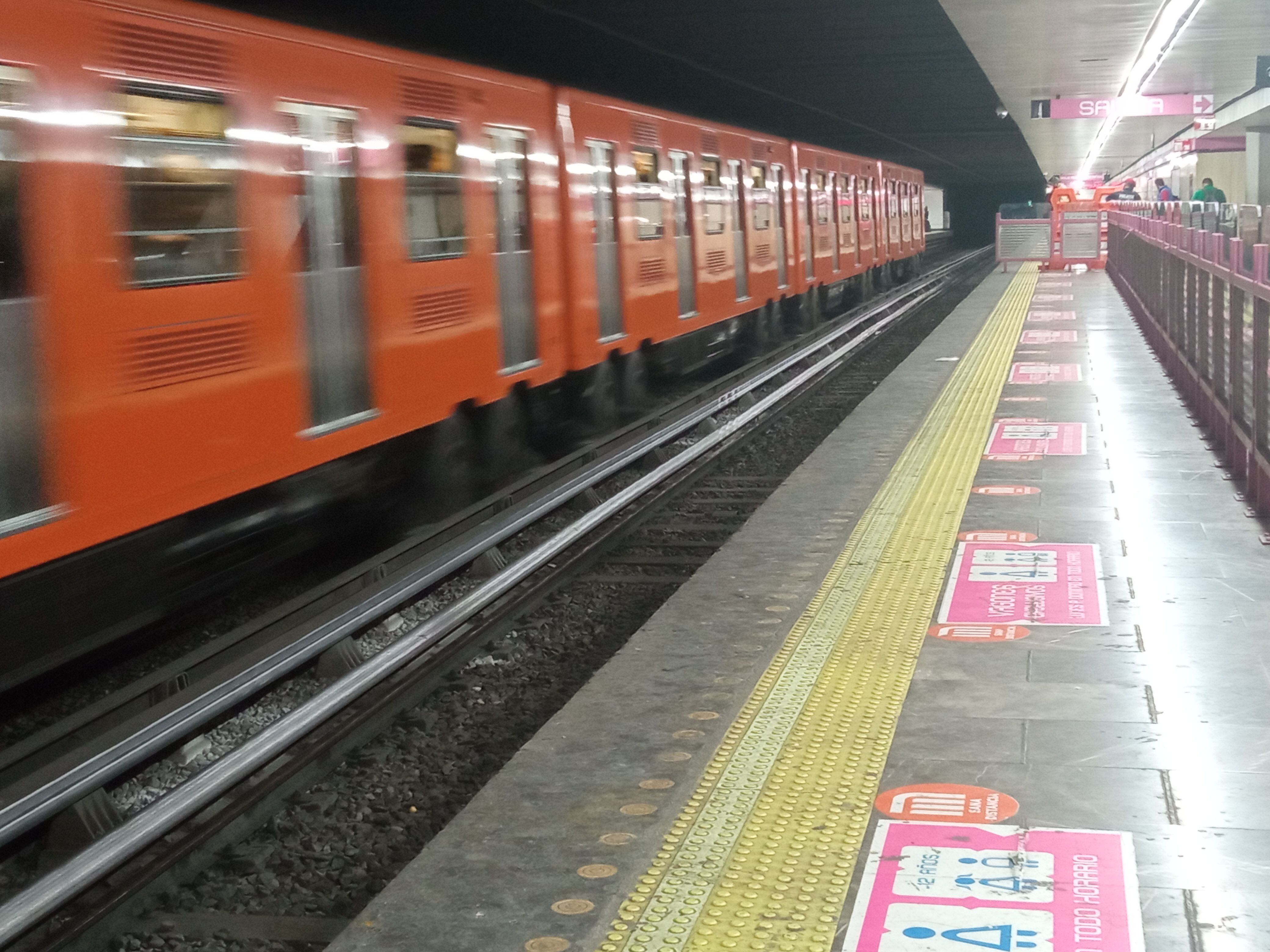 Merced - Línea 1- Línea rosa - remodelación - STCM - Metro
