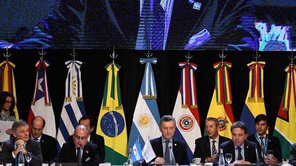 AntÃ­a pidiÃ³ un Mercosur mÃ¡s comercial y menos politizado (AFP)