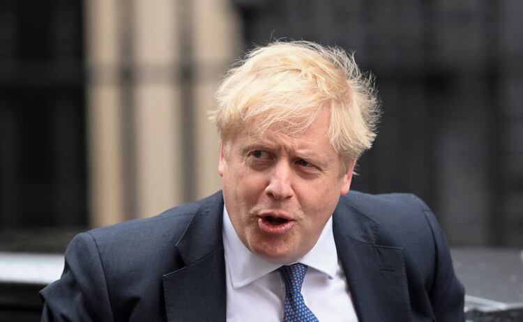 El primer ministro del Reino Unido, Boris Johnson (REUTERS/Toby Melville)