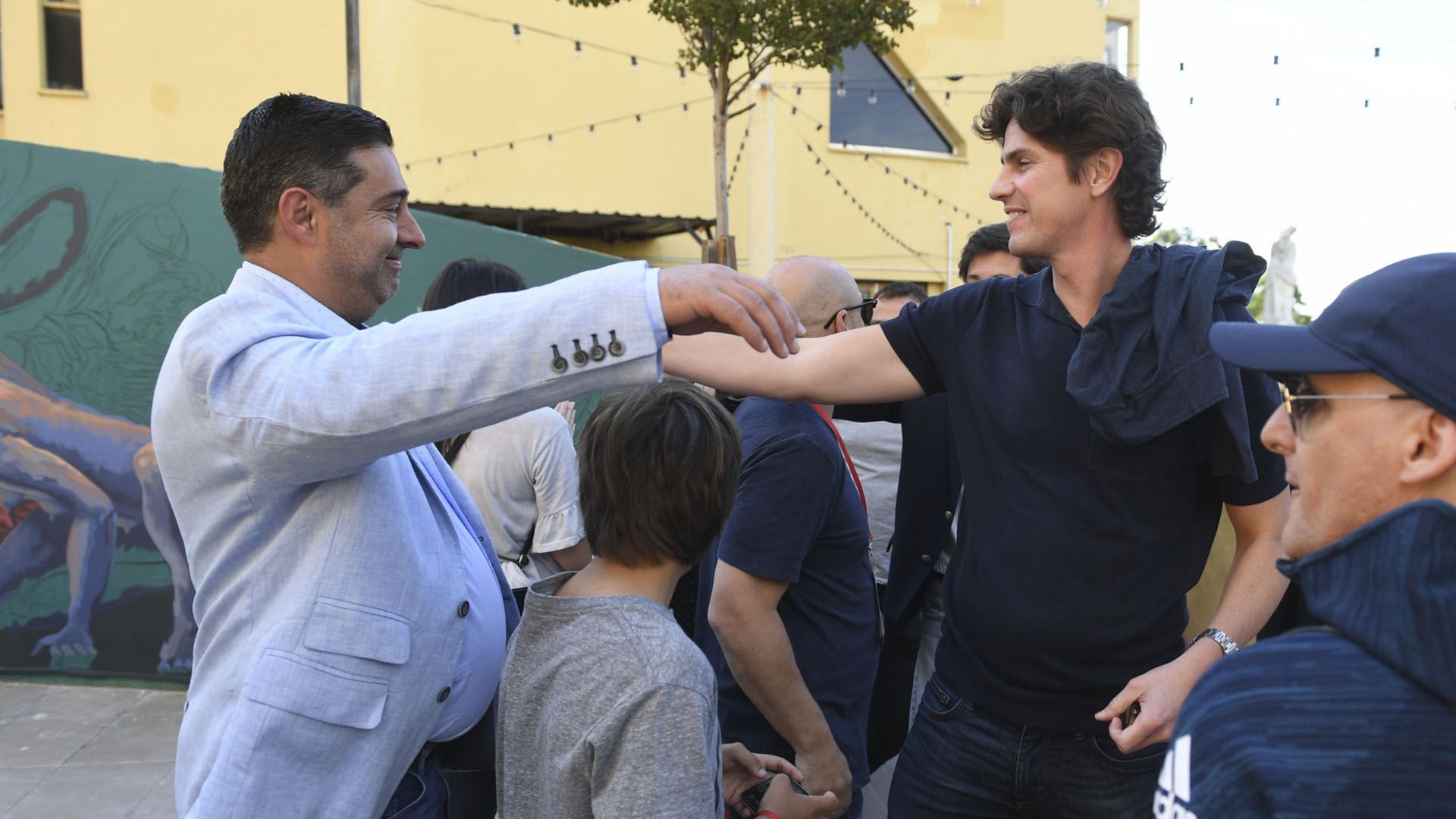 Daniel Angelici respalda la candidatura de Martín Lousteau a jefe de Gobierno en la Ciudad (Foto: Maximiliano Luna)