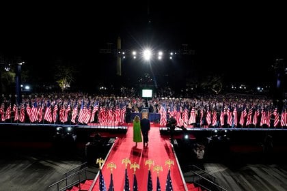 Trump junto con Melania.  Doug Mills / Pool vía REUTERS