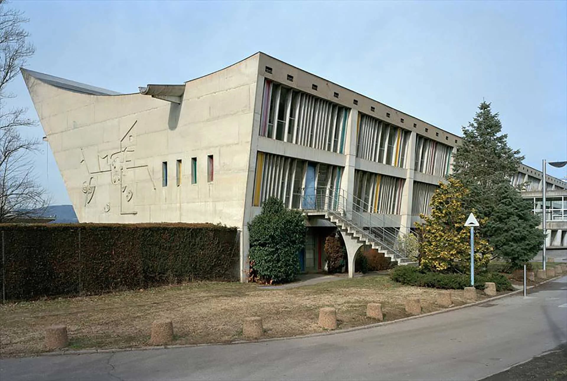 Casa de la Cultura. Firminy, Francia, 1953