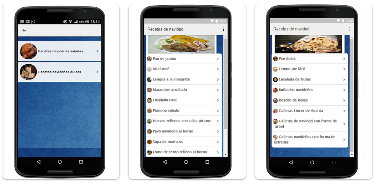 Aplicaciones para rezar las novenas de aguinaldo. (foto: Google Play Store)
