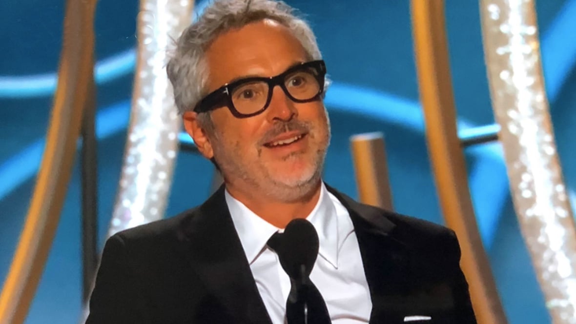 Alfonso CuarÃ³n ganÃ³ en 2014 el Globo de Oro por âGravityâ (Foto: Captura, TNT)