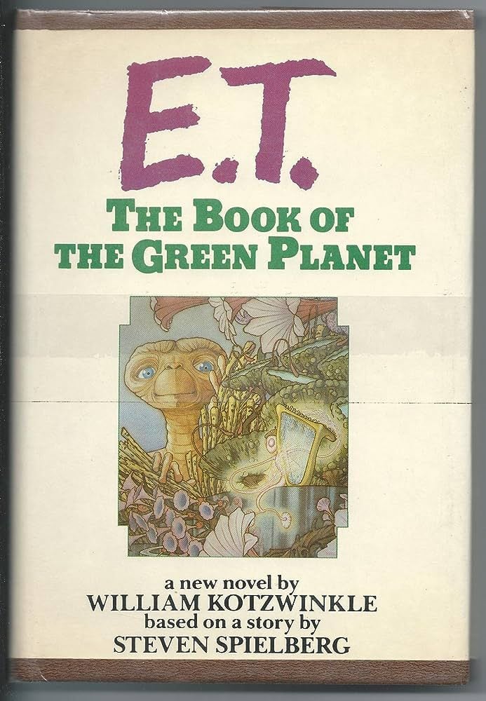 E.T. The Book of The Green Planet fue un libro que sirvió como una secuela directa de la cinta original