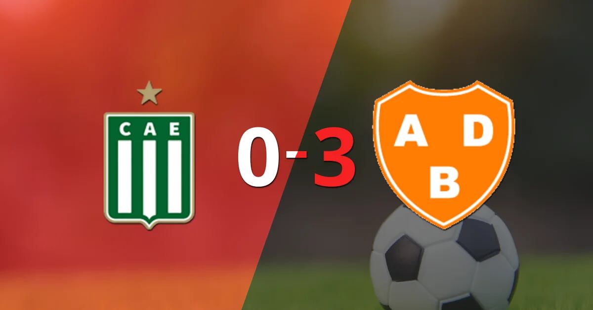 As a visitor, Berazategui beat Excursionistas with a resounding 3-0