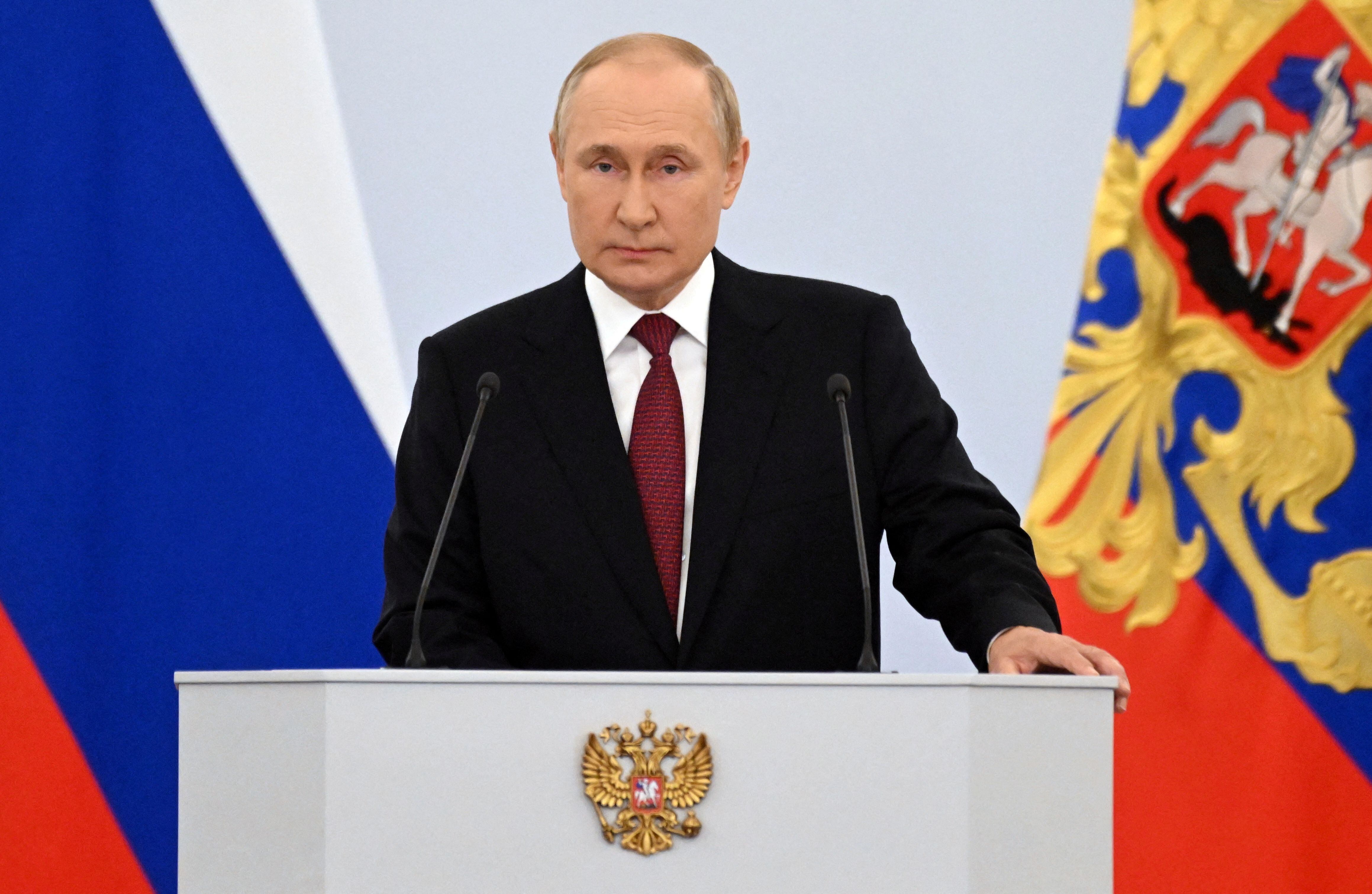 Vladimir Putin (via Reuters)