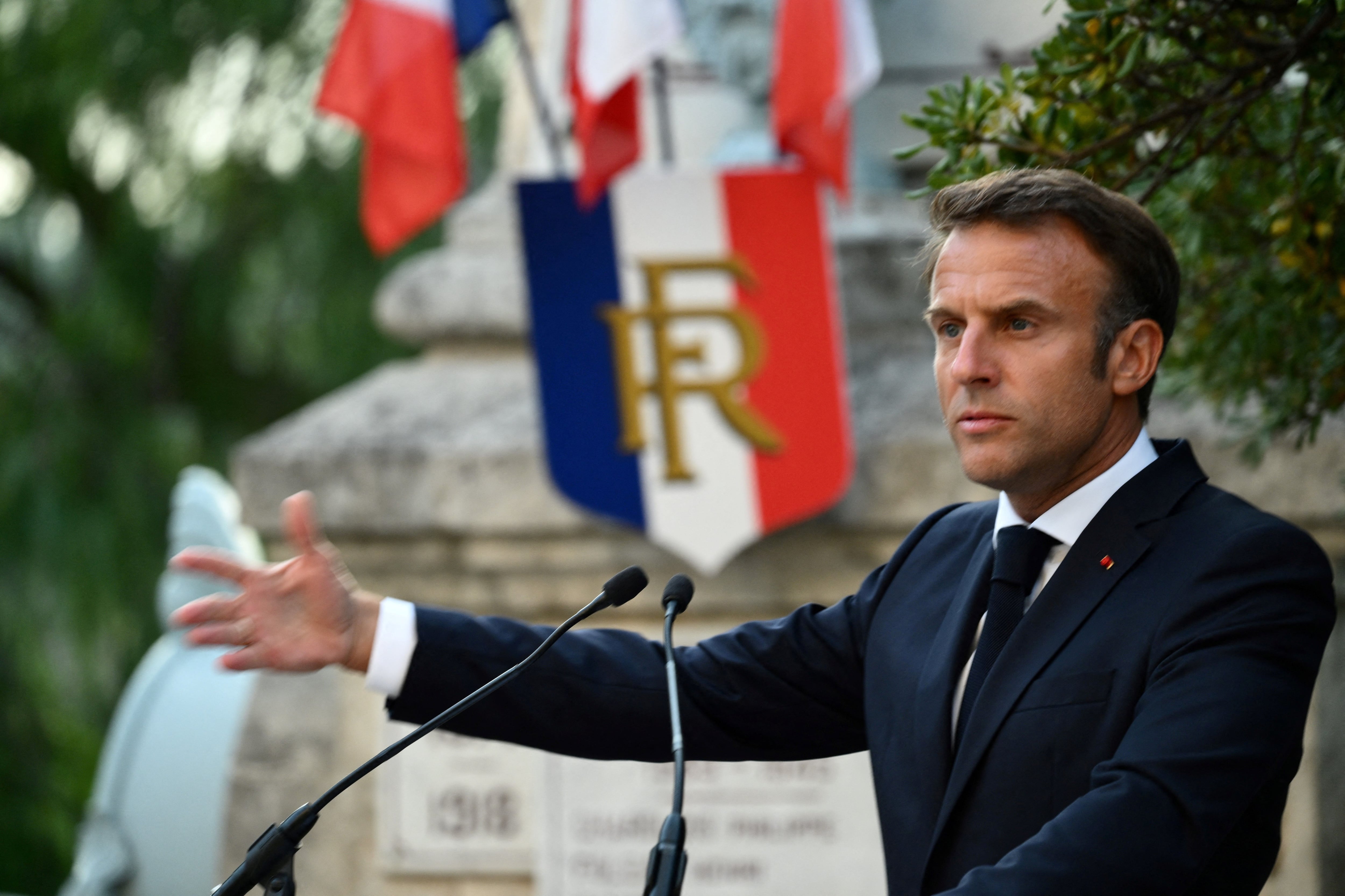 Frente a estas acciones, Francia llamó a un “despertar” del pueblo (REUTERS)