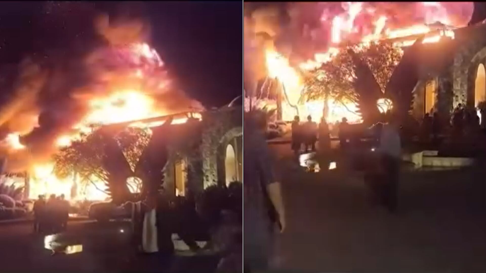 Incendio en boda de Guanajuato
