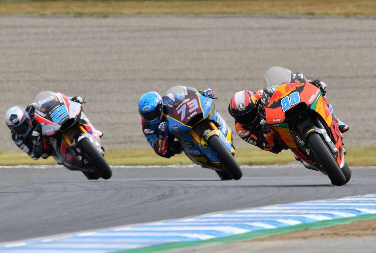 El Moto GP debía arrancar el 8 de marzo en Qatar (AFP)