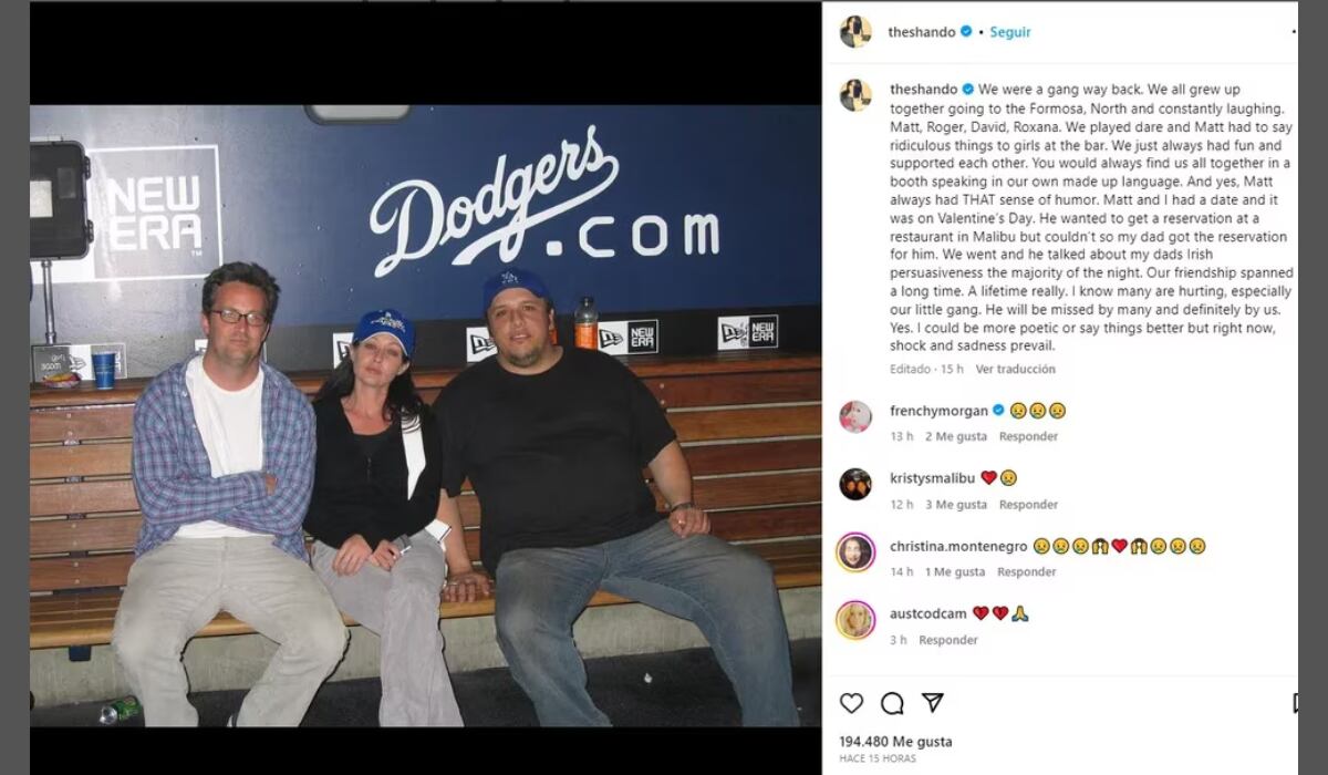 Shannen Doherty recordó la ocasión en que Perry la invitó a una cita cuando eran jóvenes