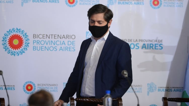 El gobernador bonaerense, Axel Kicillof (Aglaplata)