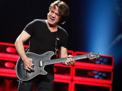 Eddie Van Halen en Winnipeg el 13 de mayo de 2012 (Shutterstock)
