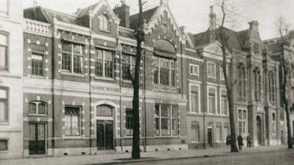 El colegio donde Van Hulst impartía clases (foto: Jewish Historical Museum)