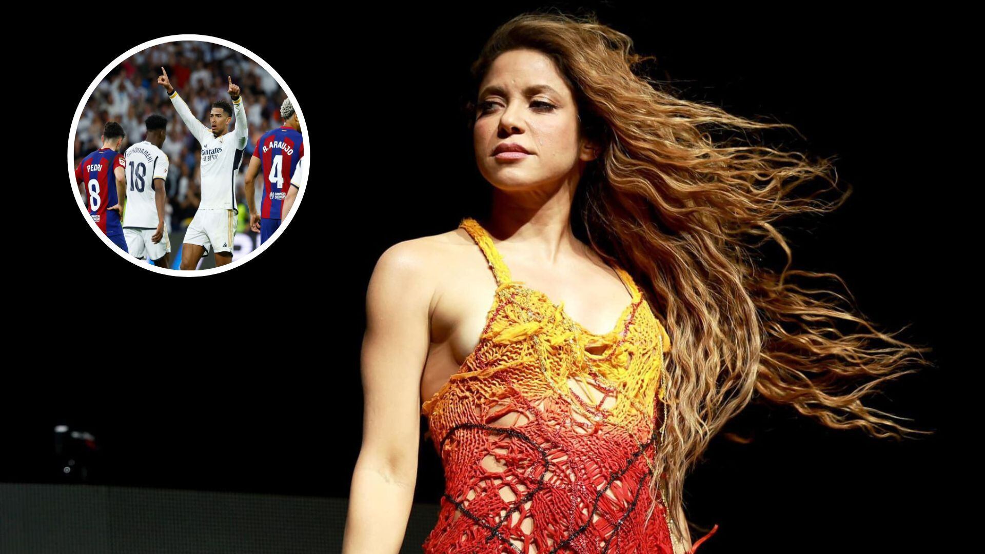 La cantante colombiana se refirió en las redes sociales sobre el super clásico - crédito REUTERS/Susana Vera/ @ShakiraFandoms1/X