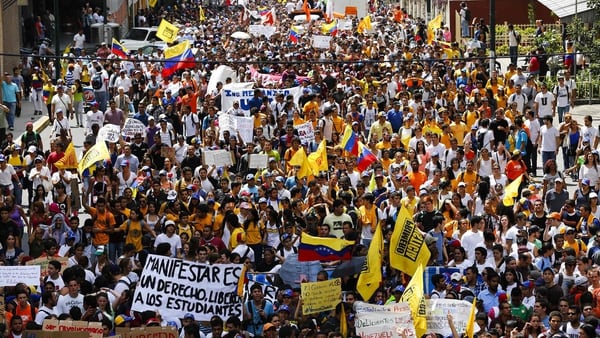 Los estudiantes saldrán a las calles para protestar contra Nicolás Maduro