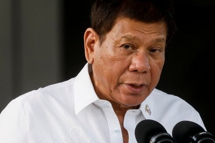 President of the Philippines Rodrigo Durte.  REUTERS / Eloisa Lopez
