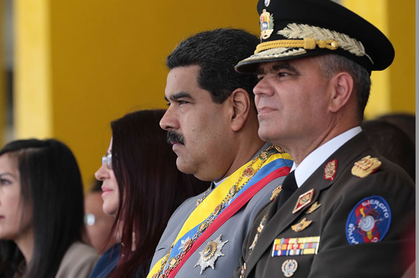 Nicolás Maduro y el ministro Vladimir Padrino López