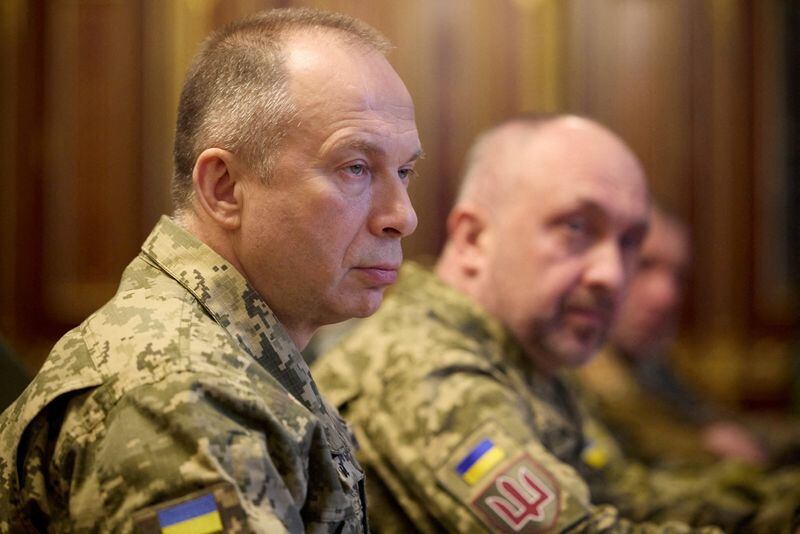 El comandante en jefe de las Fuerzas Armadas de Ucrania, Oleksandr Sirski (REUTERS/ARCHIVO) 