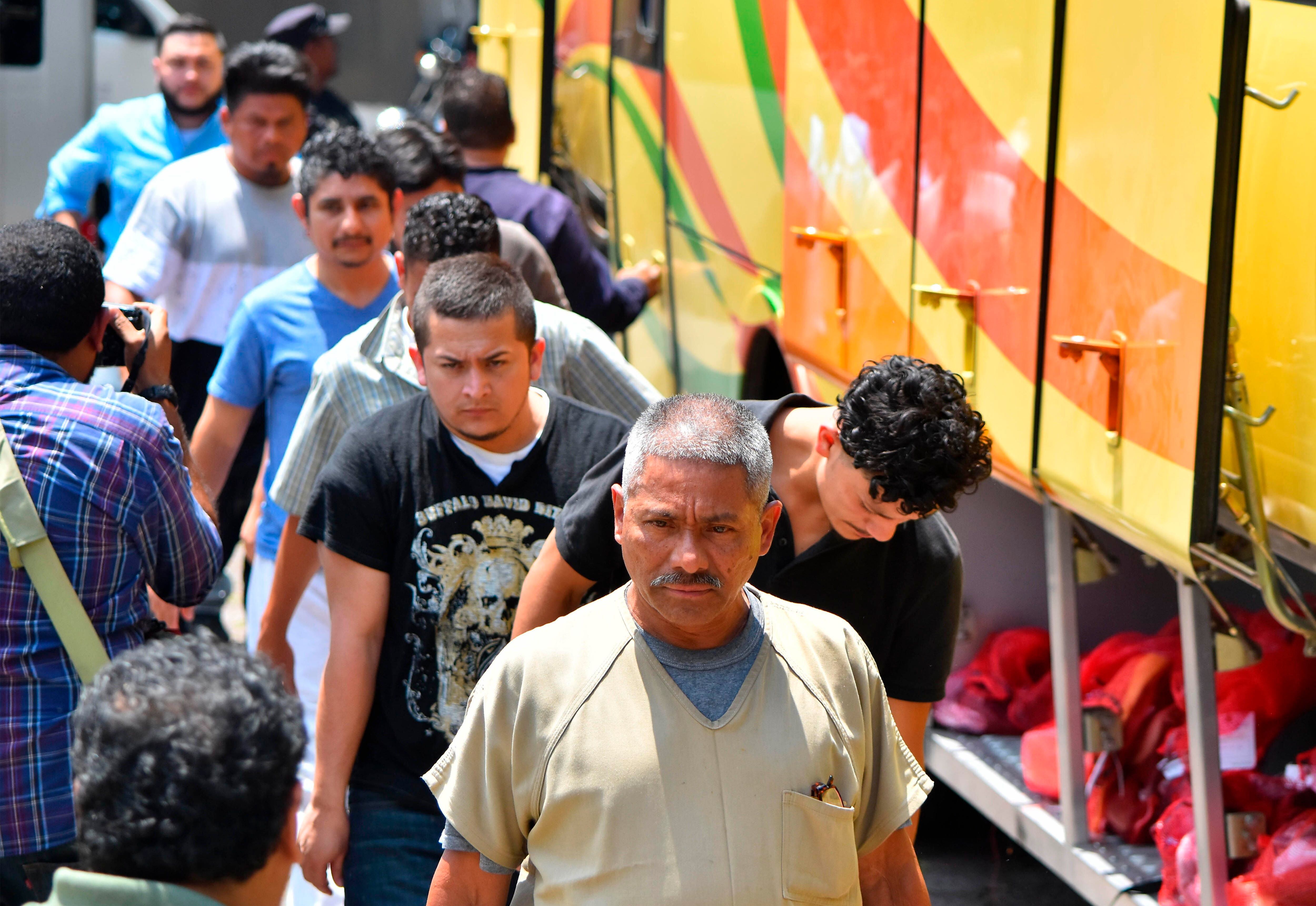 El reporte de la OIM, que retoma cifras oficiales, indica que las deportaciones de salvadoreños, hondureños y guatemaltecos solo en septiembre llegaron a 13.439. Foto de archivo. EFE/Armando Escobar