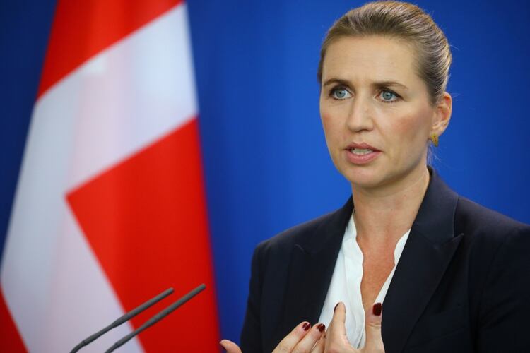 La primera ministra de Dinamarca, Mette Frederiksen (REUTERS/Hannibal Hanschke)