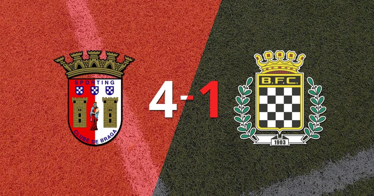 Ricardo Horta impulsionou a vitória do SC Braga sobre o Boavista com dois golos