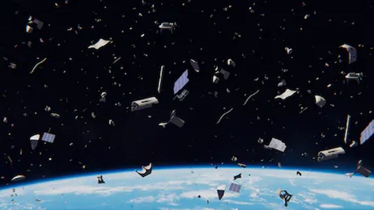 Image result for mision chatarra orbita espacio