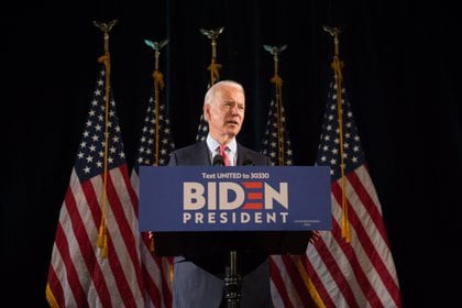 En la imagen, el exvicepresidente Joe Biden.  EFE / TRACIE VAN AUKEN / Archivo