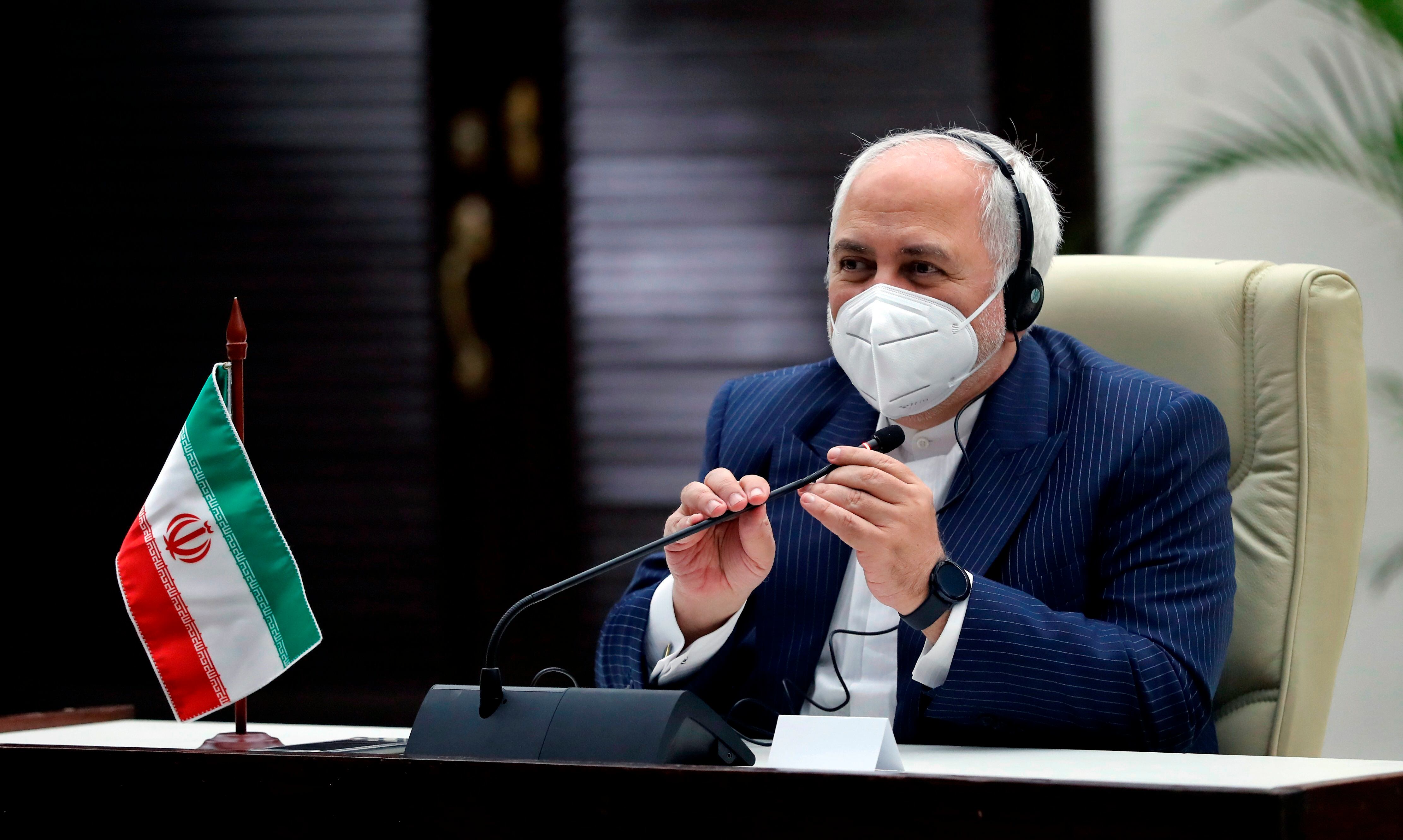 El ministro de relaciones exteriores de Irán, Mahammad Javad Zarif en una imagen de archivo. EFE/ Ernesto Mastrascusa
