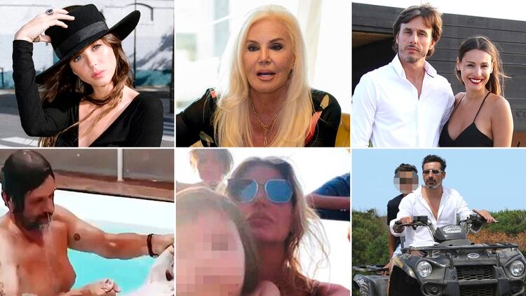Los escándalos de los famosos en Punta del Este: Lucía Celasco, Susana Giménez, Pampita, Álvarez Castillo, Dolores Barreiro y 