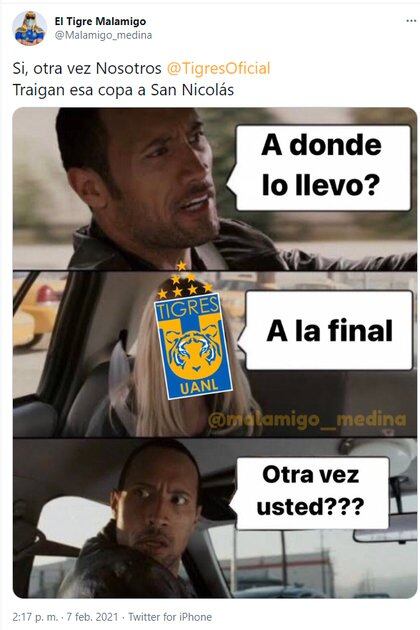 The Memes Of The Historic Triumph Of Tigres Against Palmeiras In The Club World Cup Football24 News English