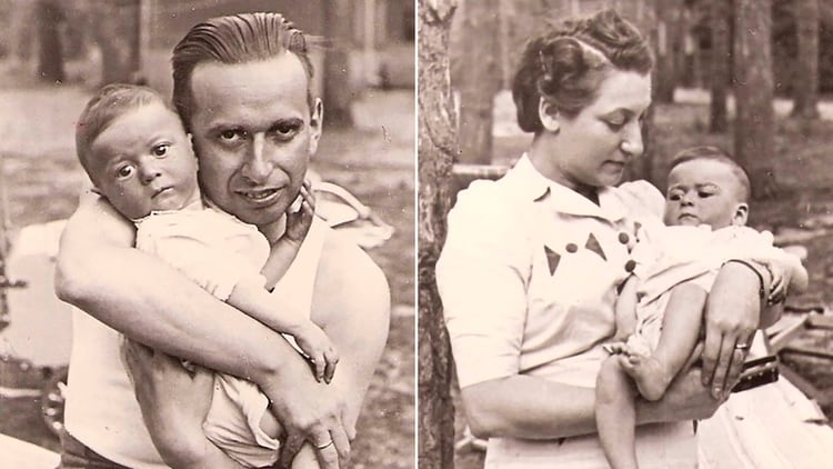 Los padres biológicos de Teo Erlich, Boris y Edwarda, prefirieron separarse de él para preservar su vida