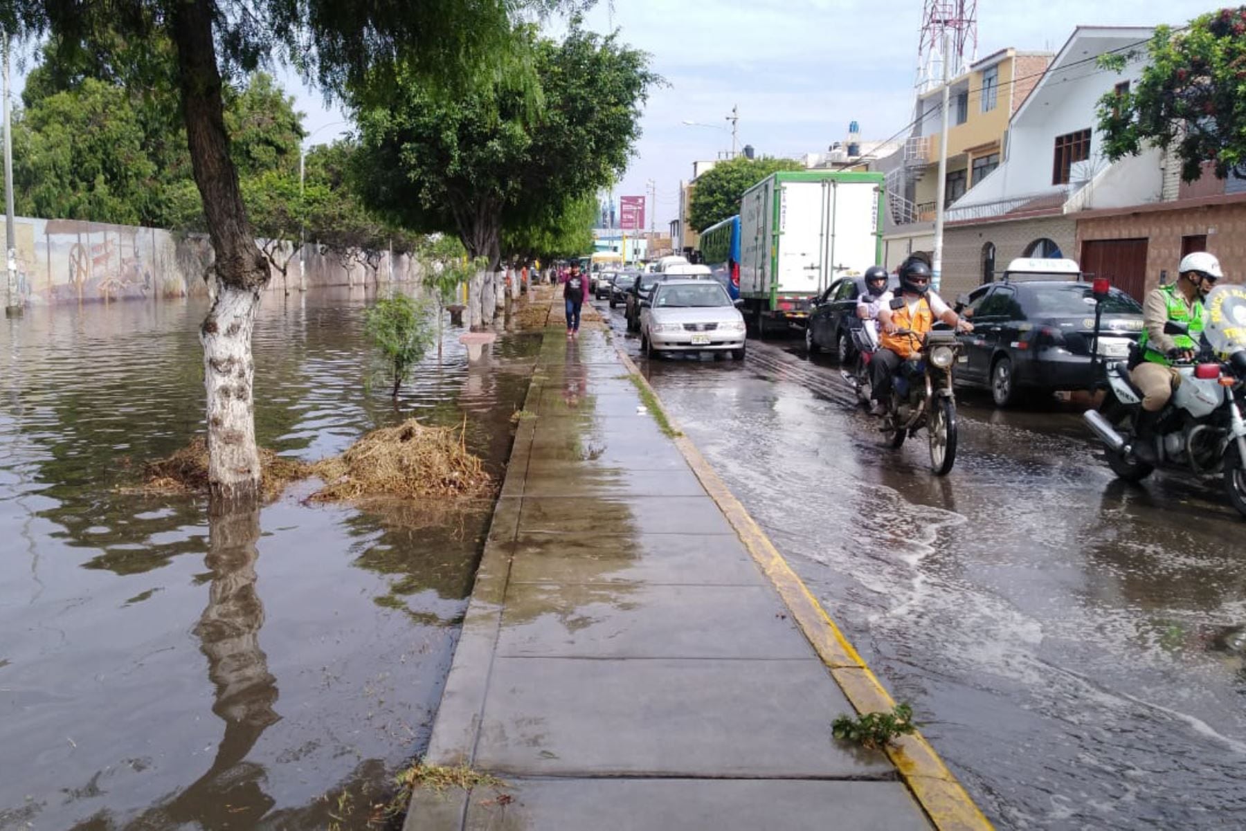 Las lluvias ya están afectando algunas zona del norte del país, en buena cuenta por el Fenómeno El Niño, de acuerdo a meteorólogos. (Andina)