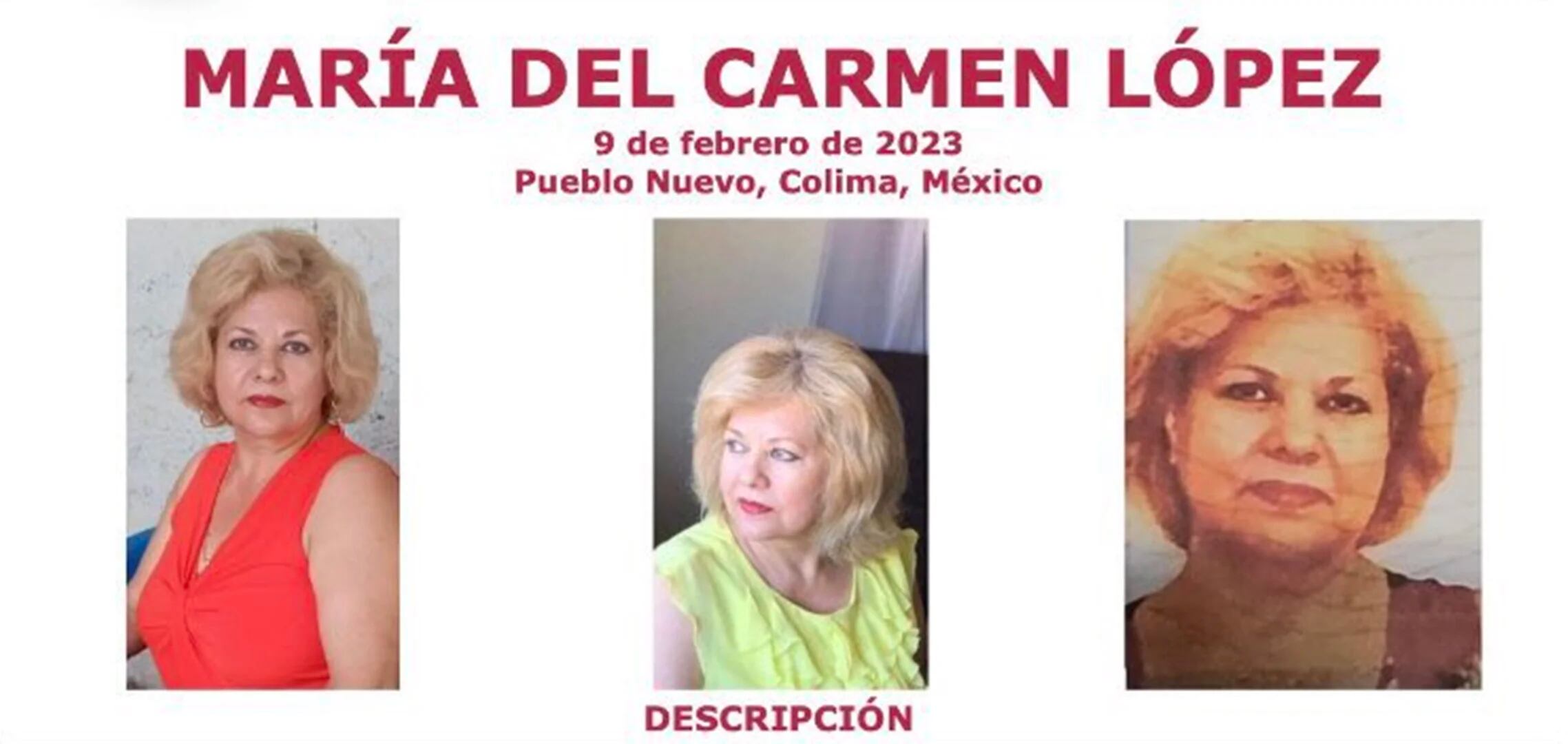 Mónica De León Barba Fue Secuestrada En México Y El Fbi Ofrece Usd 40 Mil Por Su Localización