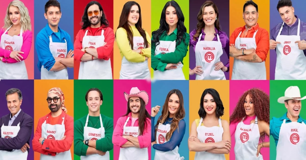They reveal a secret in the MasterChef Celebrity México tapings