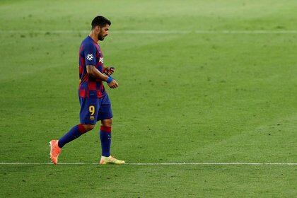 Luis Suárez y su futuro lejos del Barcelona (REUTERS/Albert Gea)