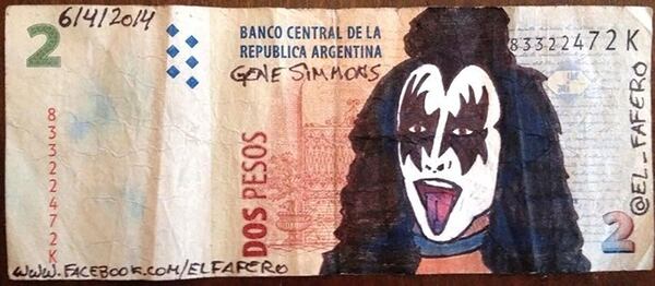 El bajista y vocalista de Kiss, Gene Simmons