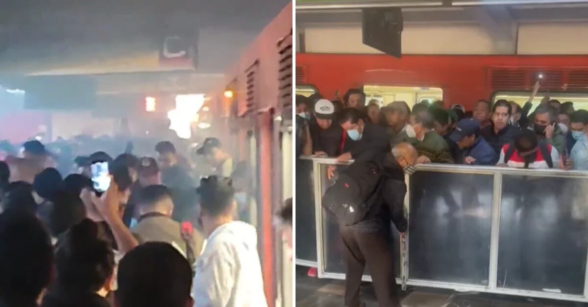 Chaos in the CDMX metro: smoke was reported on line 3 and the withdrawal of a train on line 8