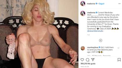 Madonna desafÃ­a la censura de Instagram con esta dedicada a sus detractores