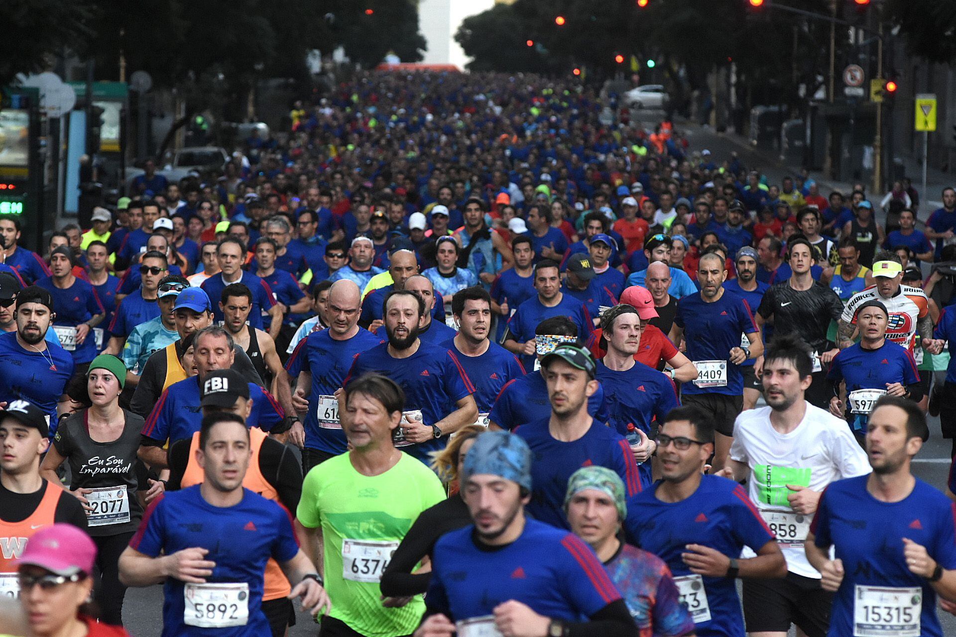 Los 21km se convirtieron en la carrera más convocante de la Ciudad, se estima que participarán 20.000 corredores (Nicolás Stulberg)