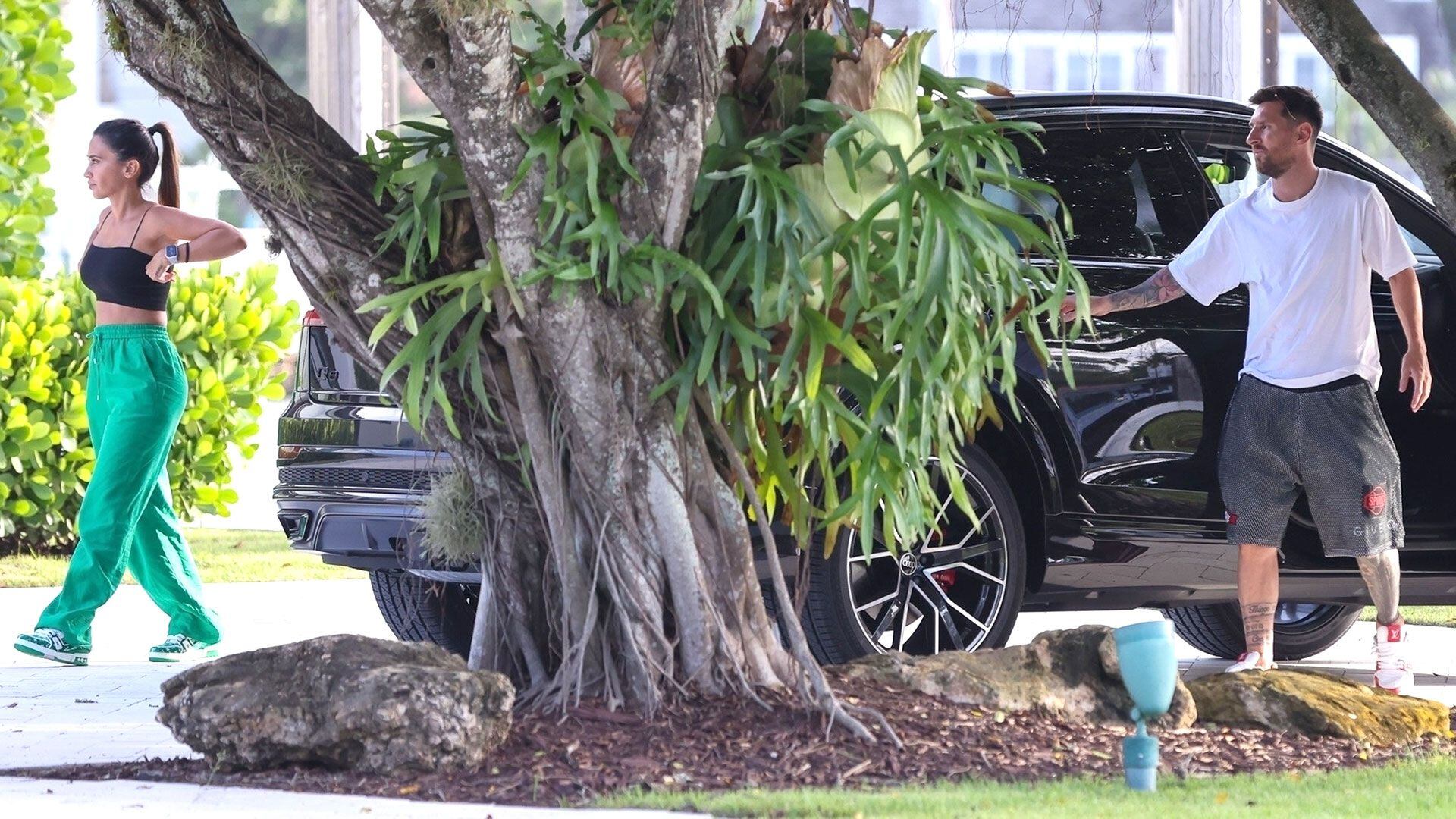 Antonela Roccuzzo y Lionel Messi buscan casa a las afuera de Miami (The Grosby Group)