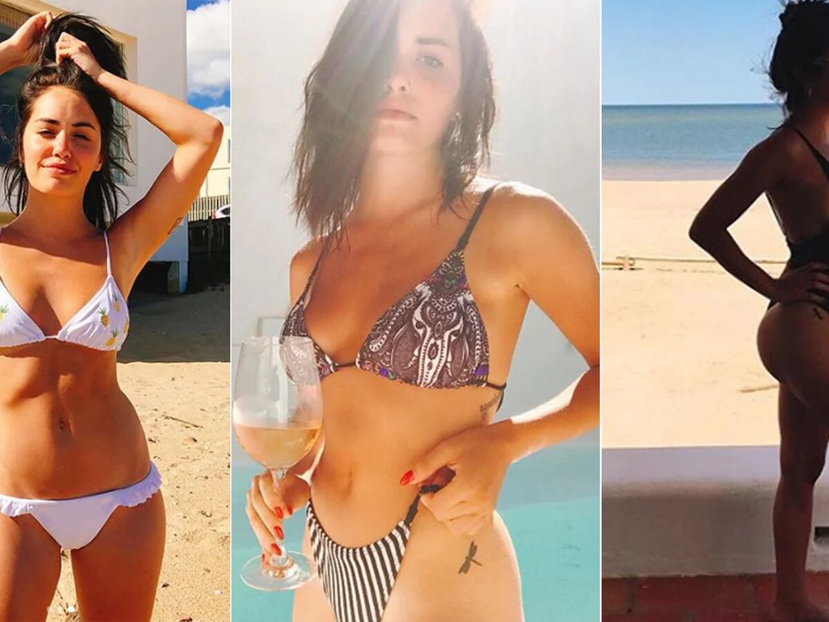 Lali Espósito, en bikini, jugó a ser modelo en las playas de Punta del Este  - Infobae