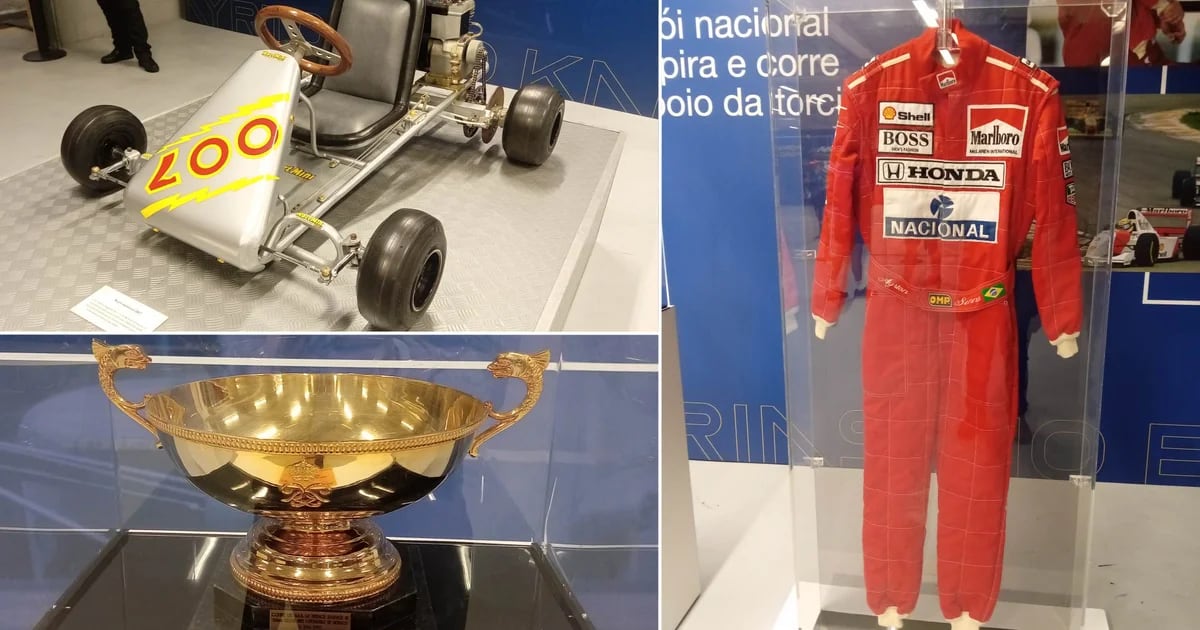 I tesori di Ayrton Senna venuti alla luce: il suo primo go-kart, trofei, tuffatori e perfino una barca dal nome molto speciale