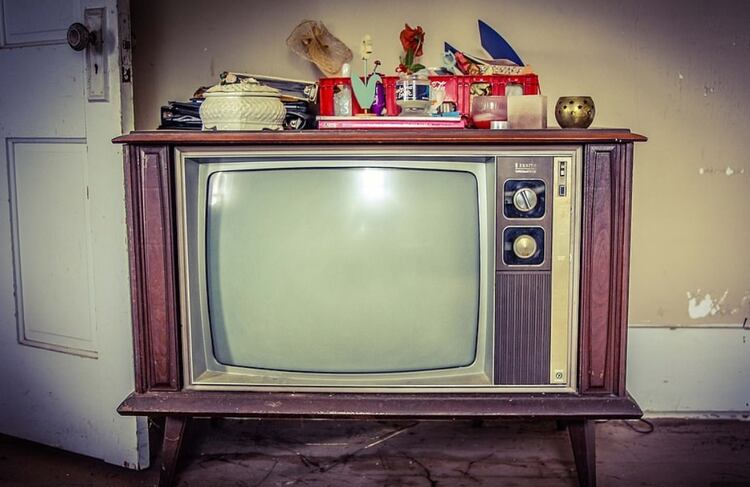 Todos los televisores de la casa son antiguos (Foto: Abandoned Southeast)